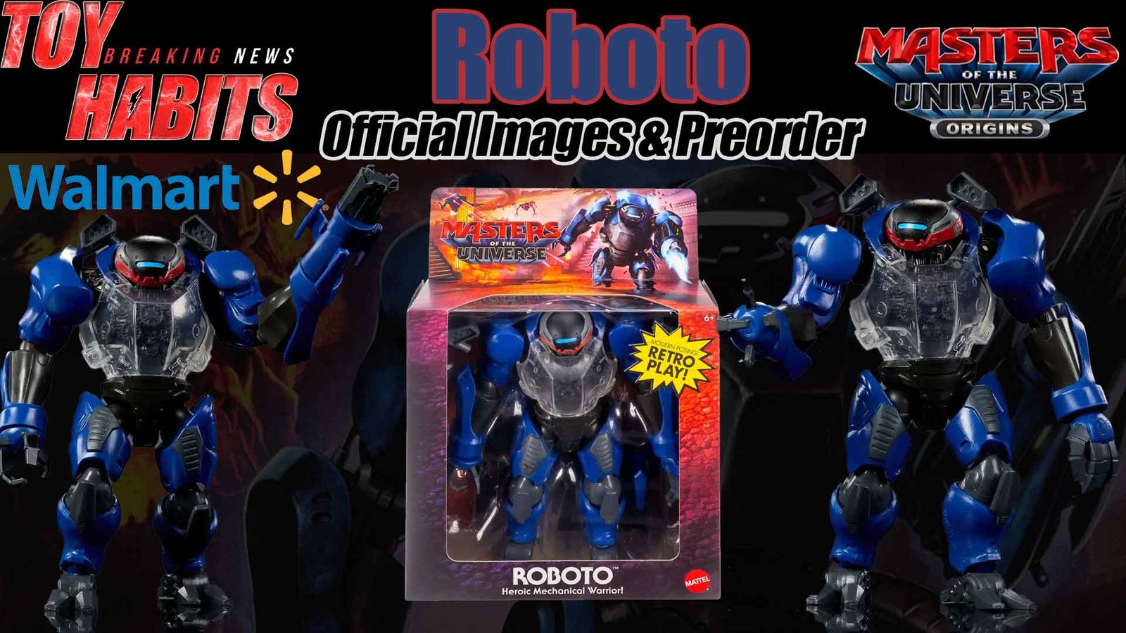 Update: Roboto MOTU Origins 2026 Movie Deluxe Official Images and Preorder