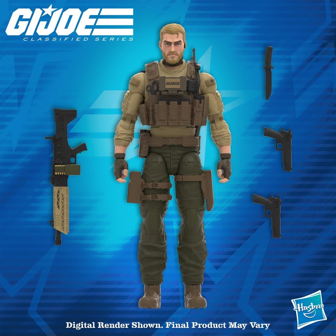 Rugged Duke GI joe Classified Series Digital Render Reveal