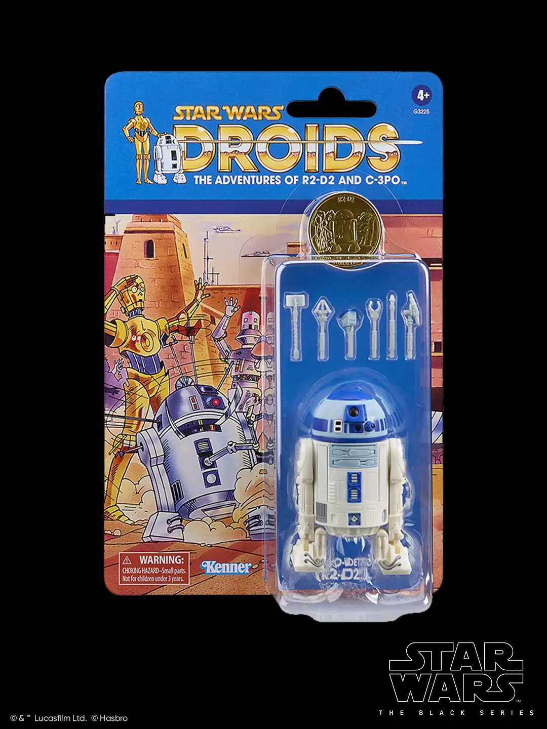 STAR WARS Droids The Adventures of R2 D2 and C 3PO Black Series 1