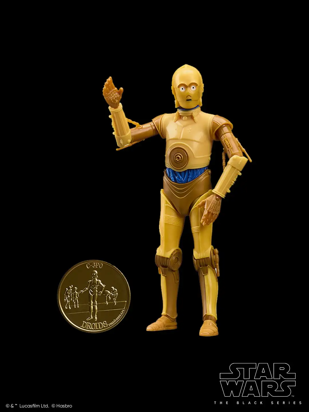 STAR WARS Droids The Adventures of R2 D2 and C 3PO Black Series 4