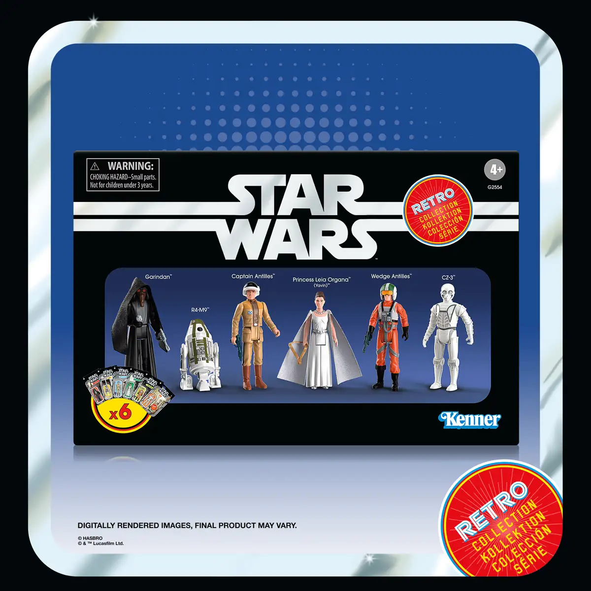 STAR WARS RETRO COLLECTION STAR WARS A NEW HOPE MULTIPACK (25)