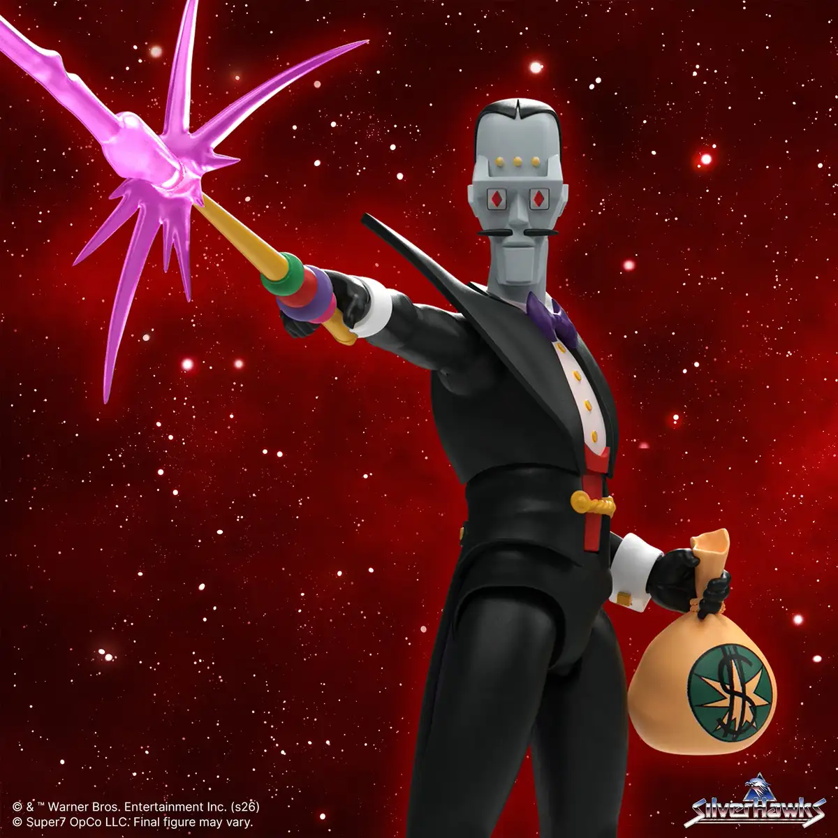 SilverHawks ULTIMATES! Poker Face (Toon) Action Figure 03