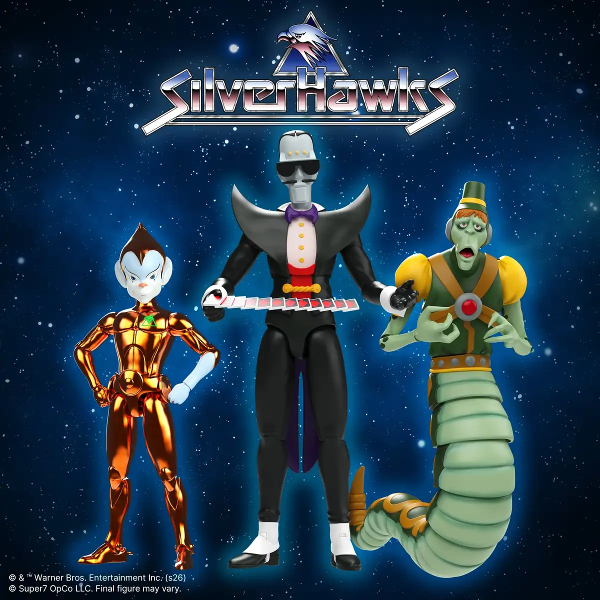SilverHawks ULTIMATES! Poker Face (Toon) Action Figure 05