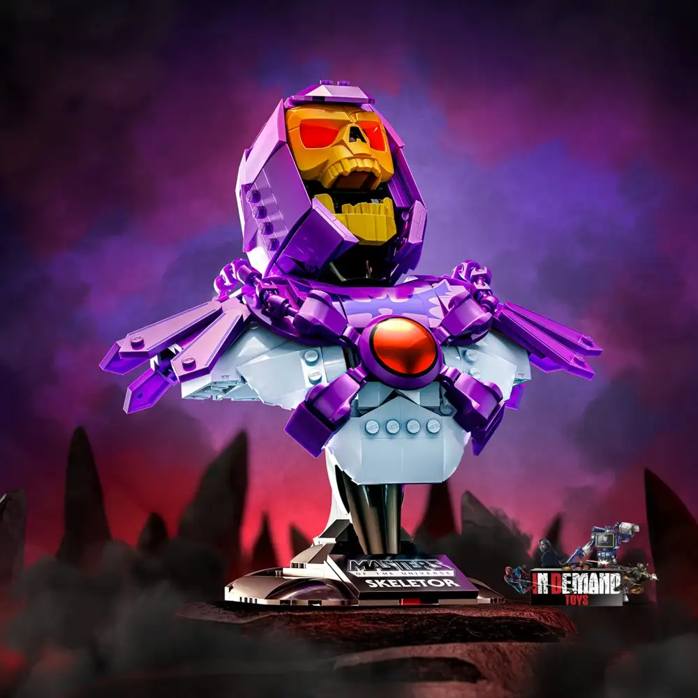 Skeletor Bust MOTU Mattel Brick Shop 3