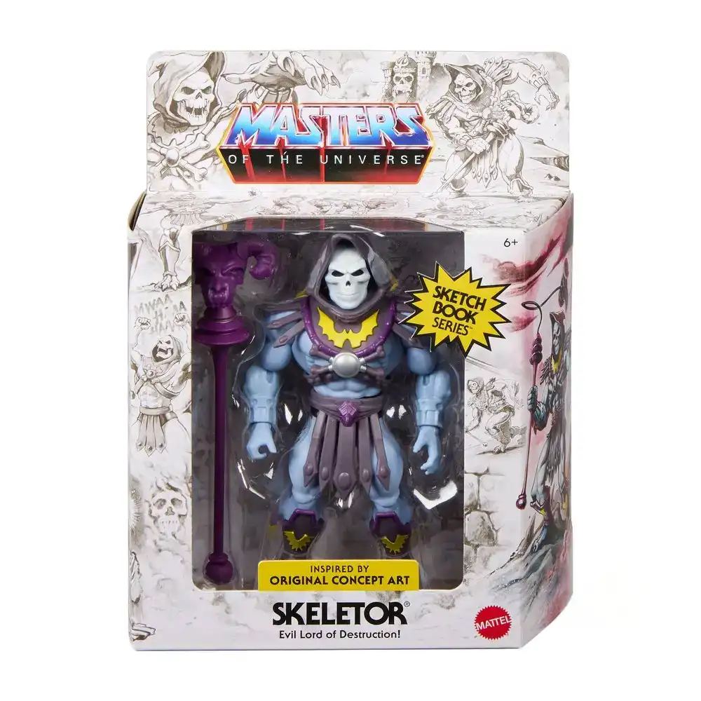 Skeletor MOTU Origins Sketch Book Series 1c