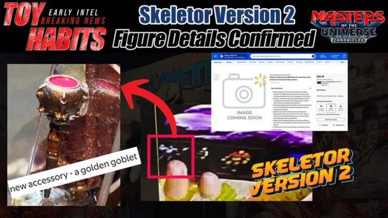 Skeletor Version 2 MOTU Chronicles Figure Details Confirmed