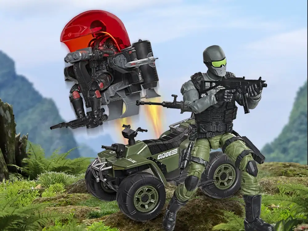 Snake Eyes & Varmint ATV Stealth Viper & Cobra Stealth Flight Pod 1