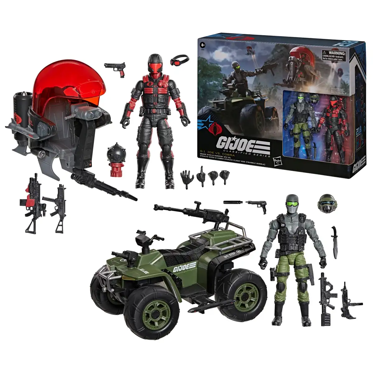 Snake Eyes & Varmint ATV Stealth Viper & Cobra Stealth Flight Pod 4