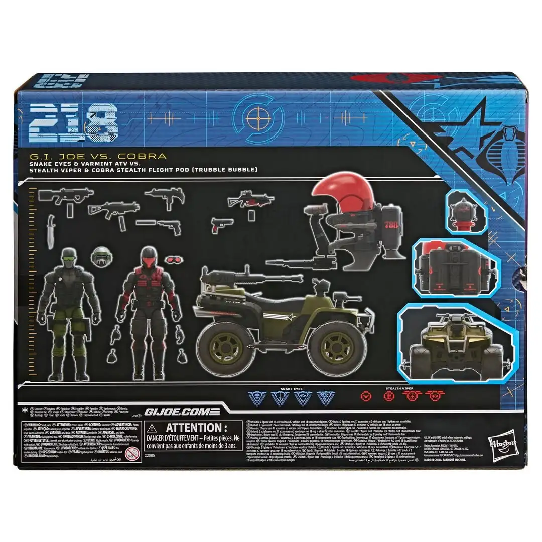 Snake Eyes Varmit VS Stealth Viper Stealth Pod images 6