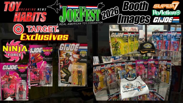 Super7 GI Joe ReAction+ JoeFest 2026 Booth Images