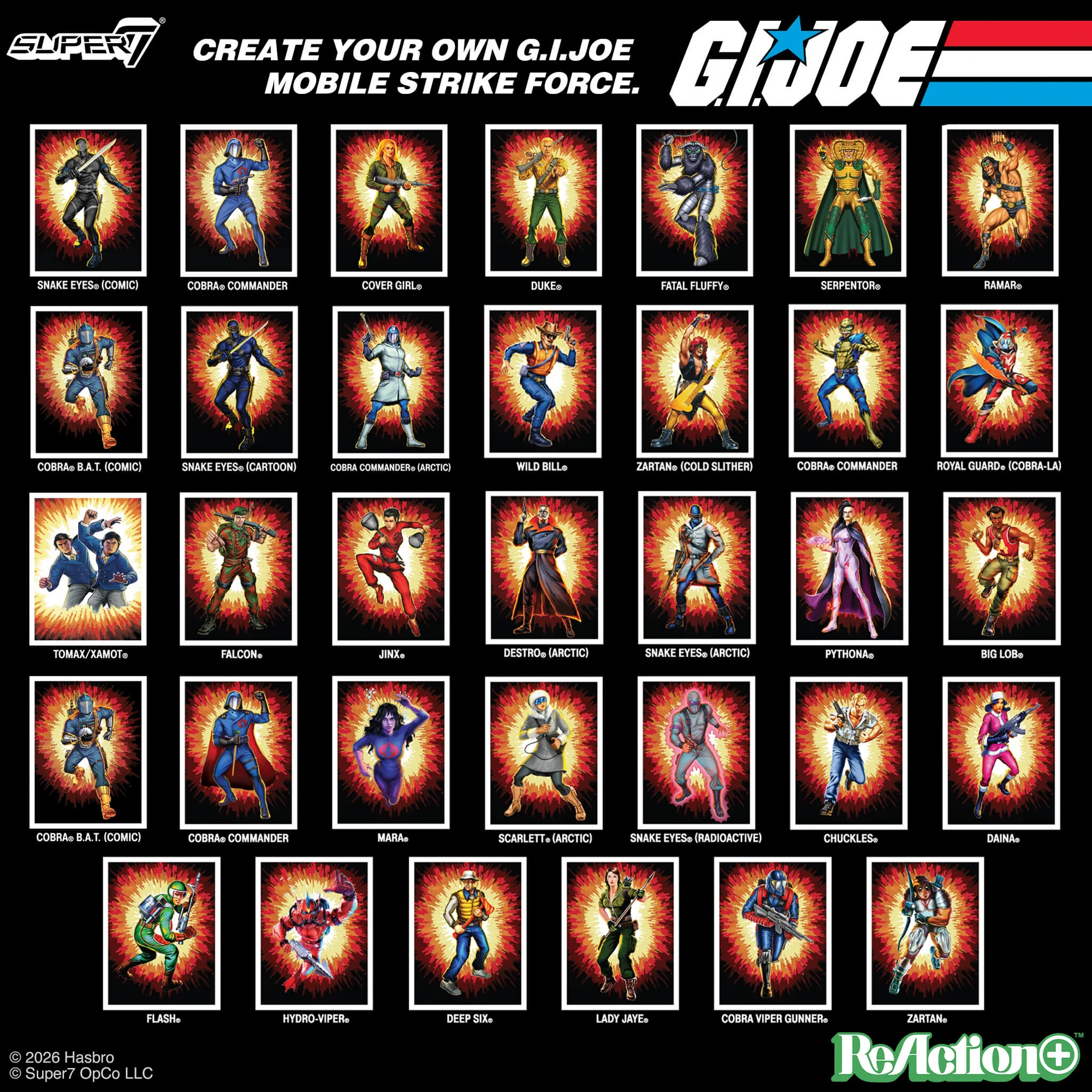 Super7 GI Joe Reacion+ Wave 09 19