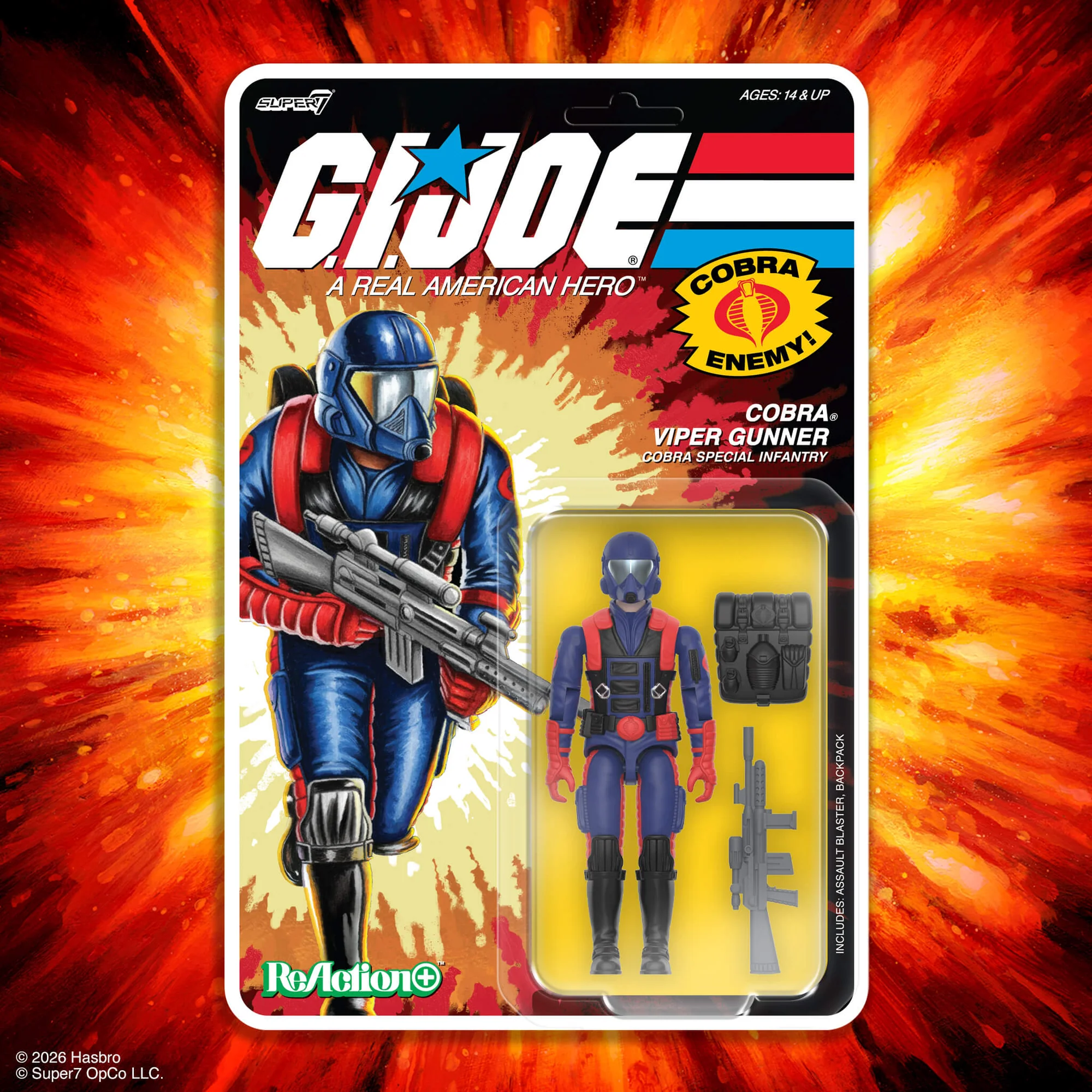 Super7 GI Joe Reacion+ Wave 09 2