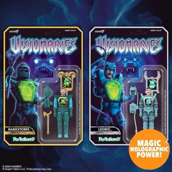 Super7 Visionaries ReAction+ Visionaries 1