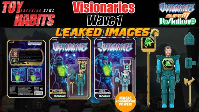 Super7 Visionaries ReAction+ Visionaries Images Leaked