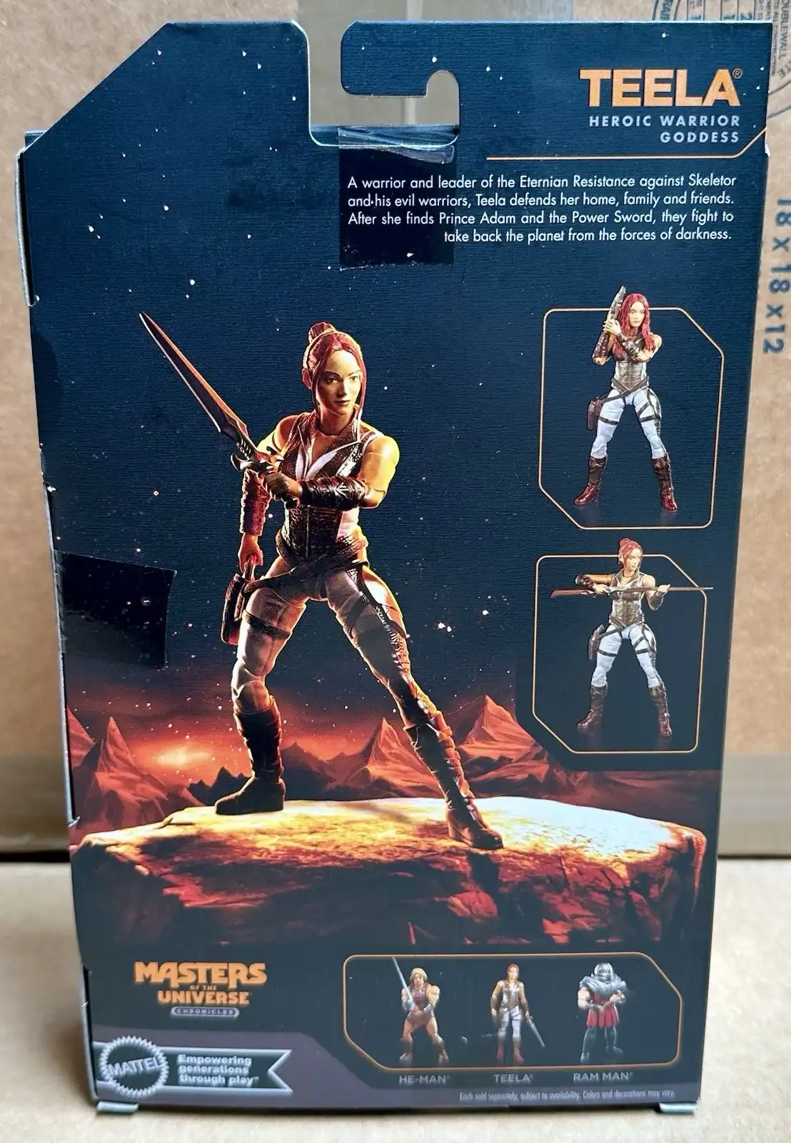 Teela MOTU Chronclines Wave 3 In Package 2i
