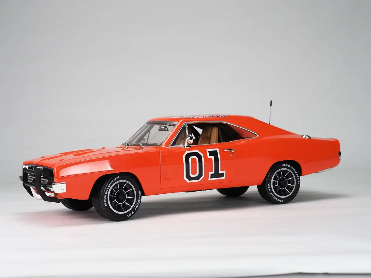Tiger Orange v2 Ramen Racer General Lee Dukes of Hazzard 2