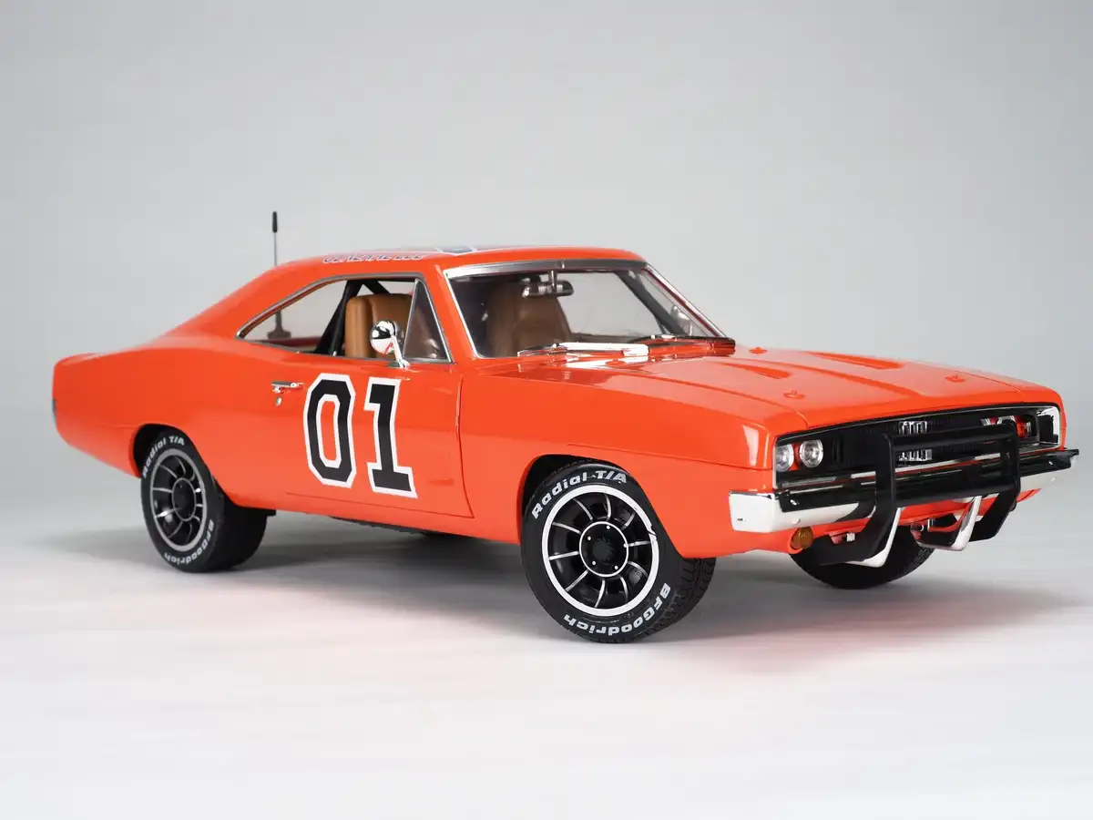 Tiger Orange v2 Ramen Racer General Lee Dukes of Hazzard 5