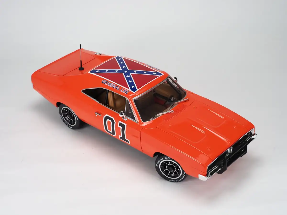 Tiger Orange v2 Ramen Racer General Lee Dukes of Hazzard 7