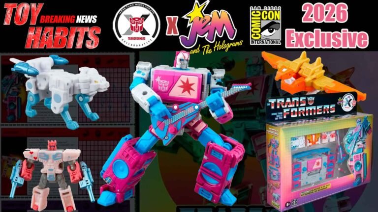 Transformers Jem and the Holograms Crossover SDCC 2026 Exclusive