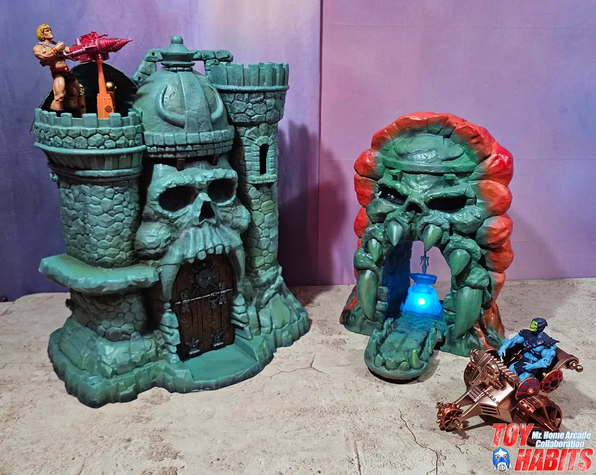 Underworld Door The Great Wars MOTU Classics Castle Grayskull Comparison 1