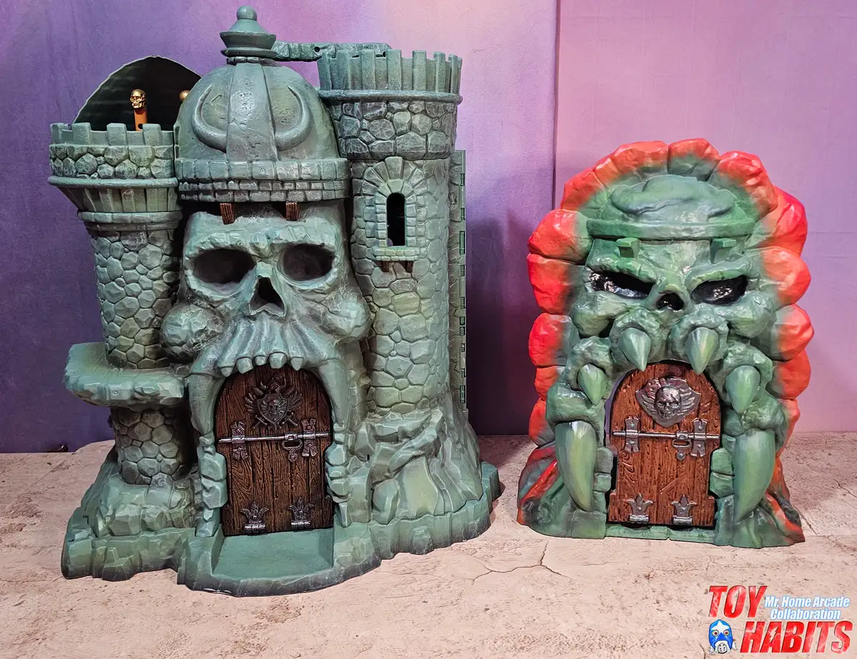 Underworld Door The Great Wars MOTU Classics Castle Grayskull Comparison 2