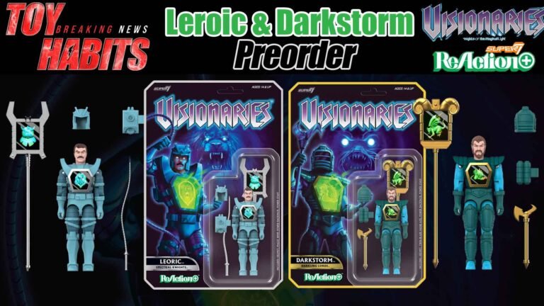Update: Visionaries ReAction+ Super7 Leoric and Darkstorm Preorders