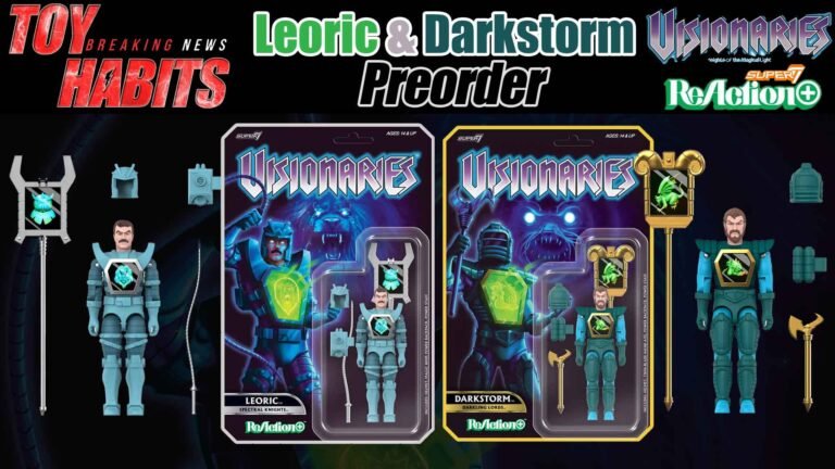 Update: Visionaries ReAction+ Super7 Leoric and Darkstorm Preorders