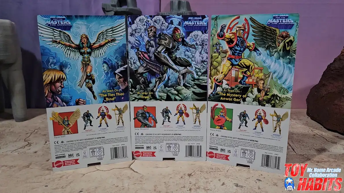 200x MOTU Origins Wave 6 Card Backs