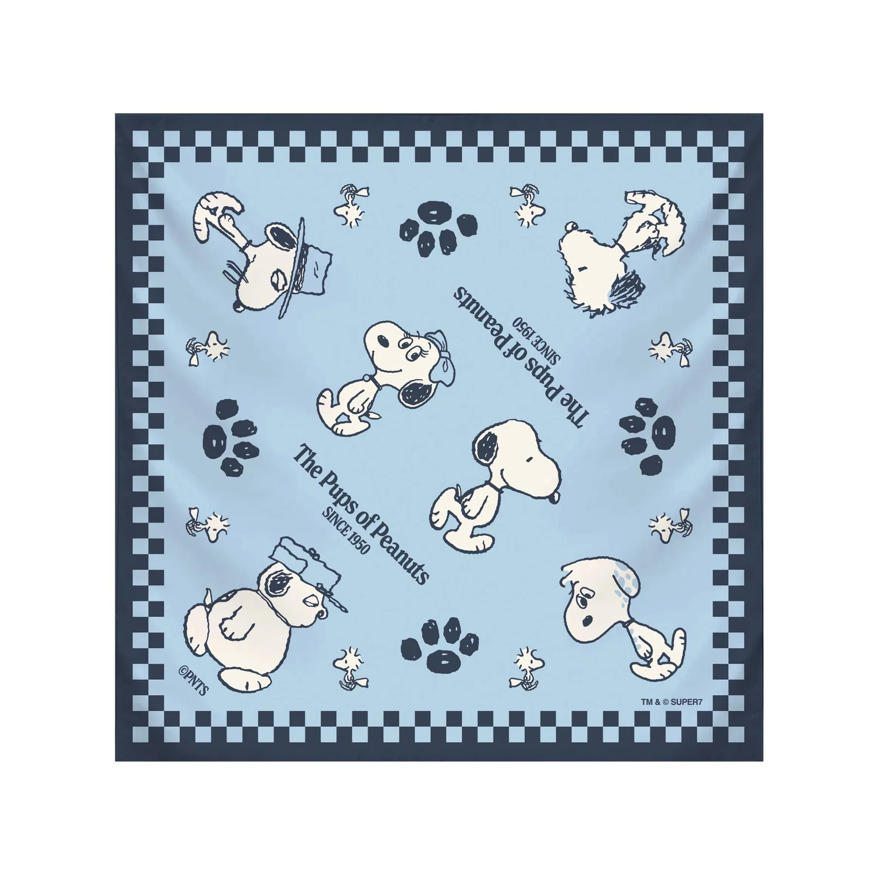 AC Peanuts ThePupsofPeanutsBandana product1