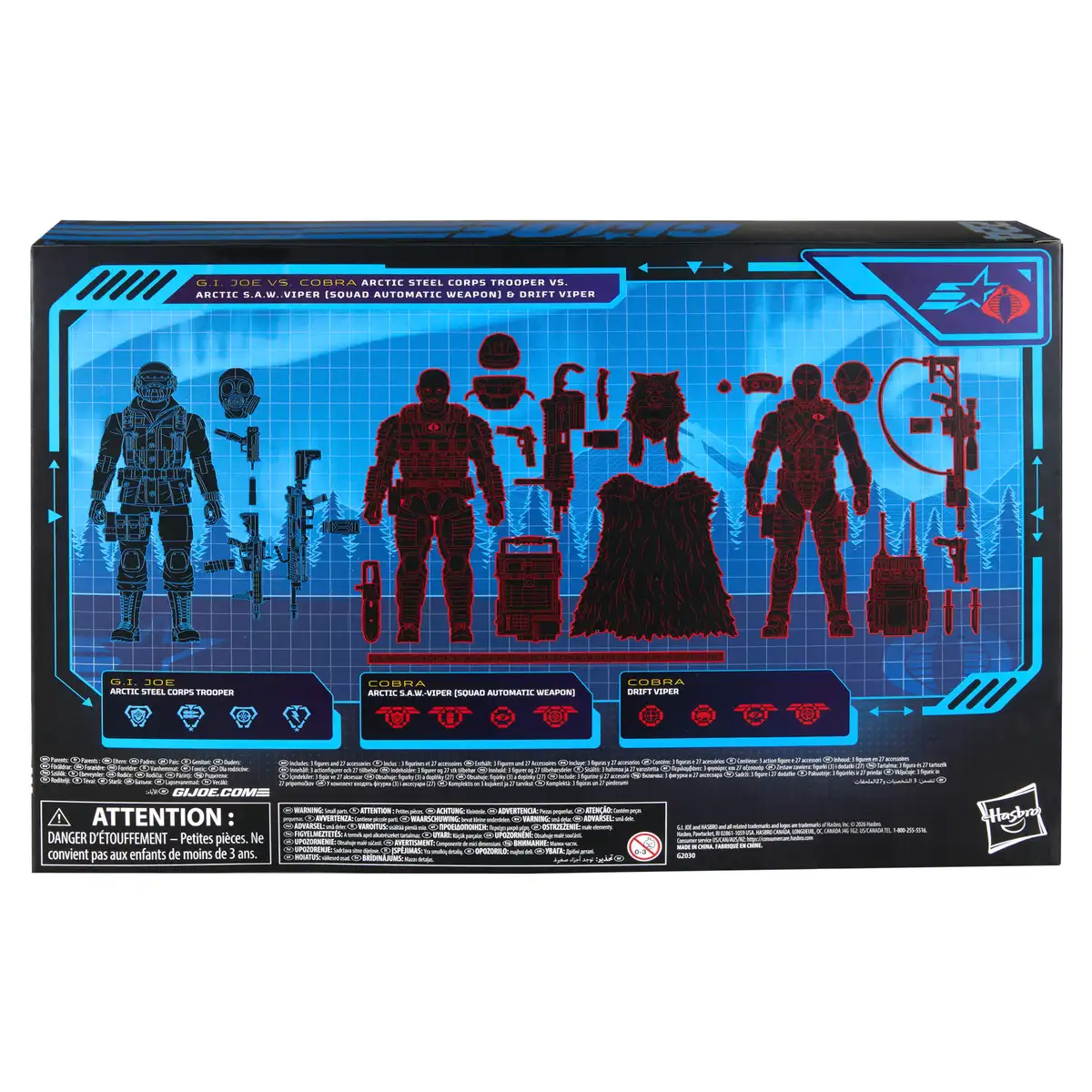 Arctic Battle 3 Pack GI joe Classified Series Official Images 16