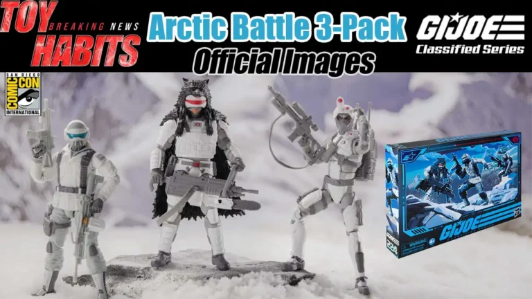 Arctic Battle 3-Pack GI Joe Classified Series Official Images