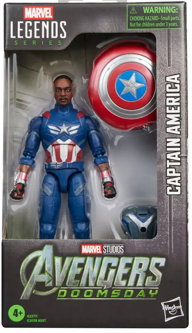 Avengers Doomsday Marvel Legends Captain America (Sam Wilson) Action Figure 09