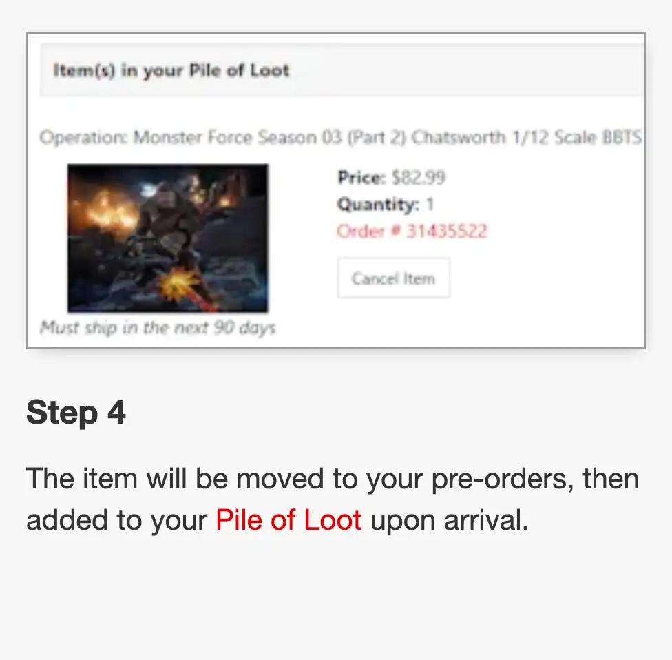 BBTS Big Bad Toy Store Waitlist Step 4