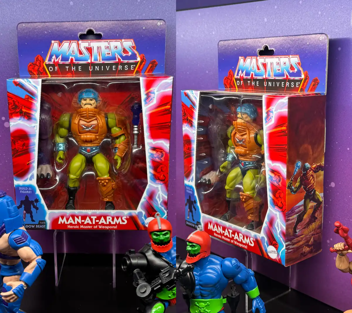 Battle Armor Man-At-Arms Vintage MOTU Origins Packaging