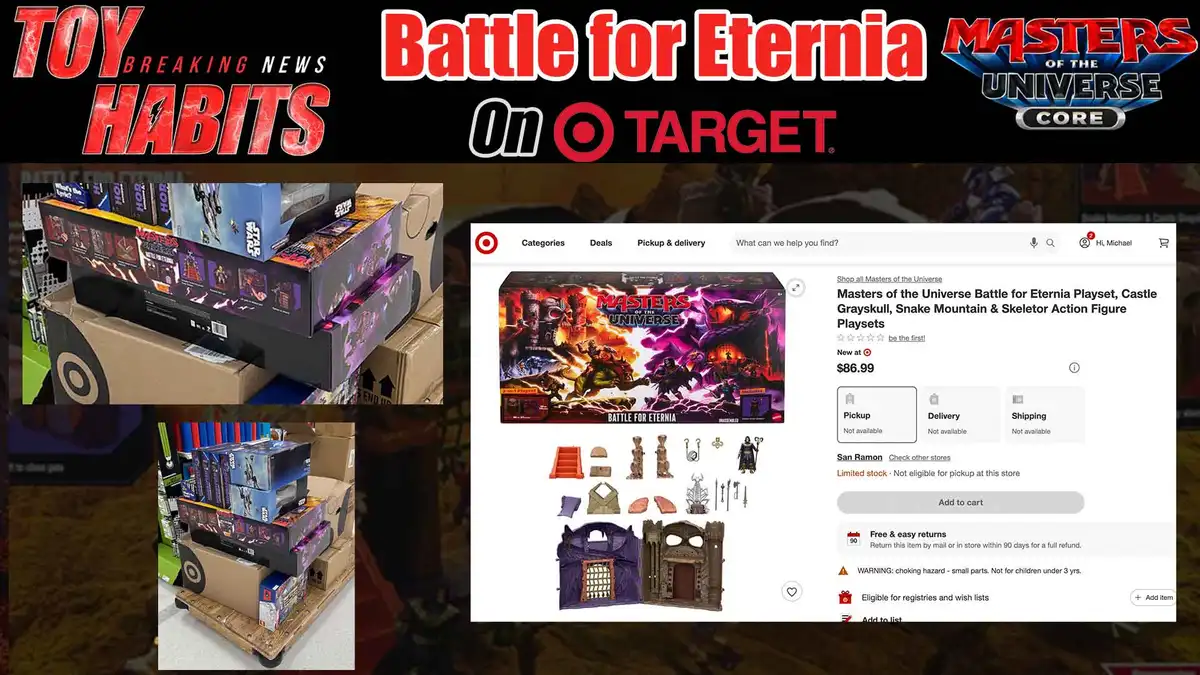 Battle For Eternia MOTU Core Playset on Target