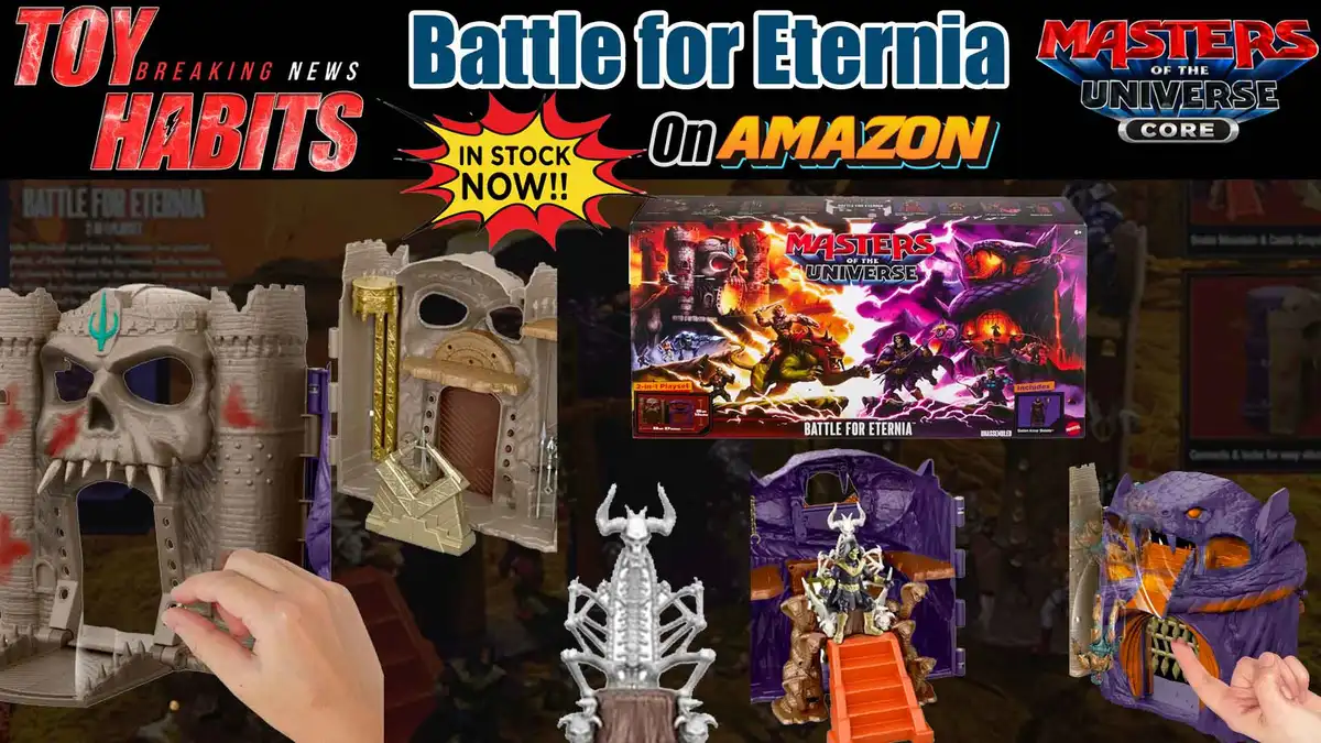 Battle for Eternia MOTU Core Playset In Stock on Amazon