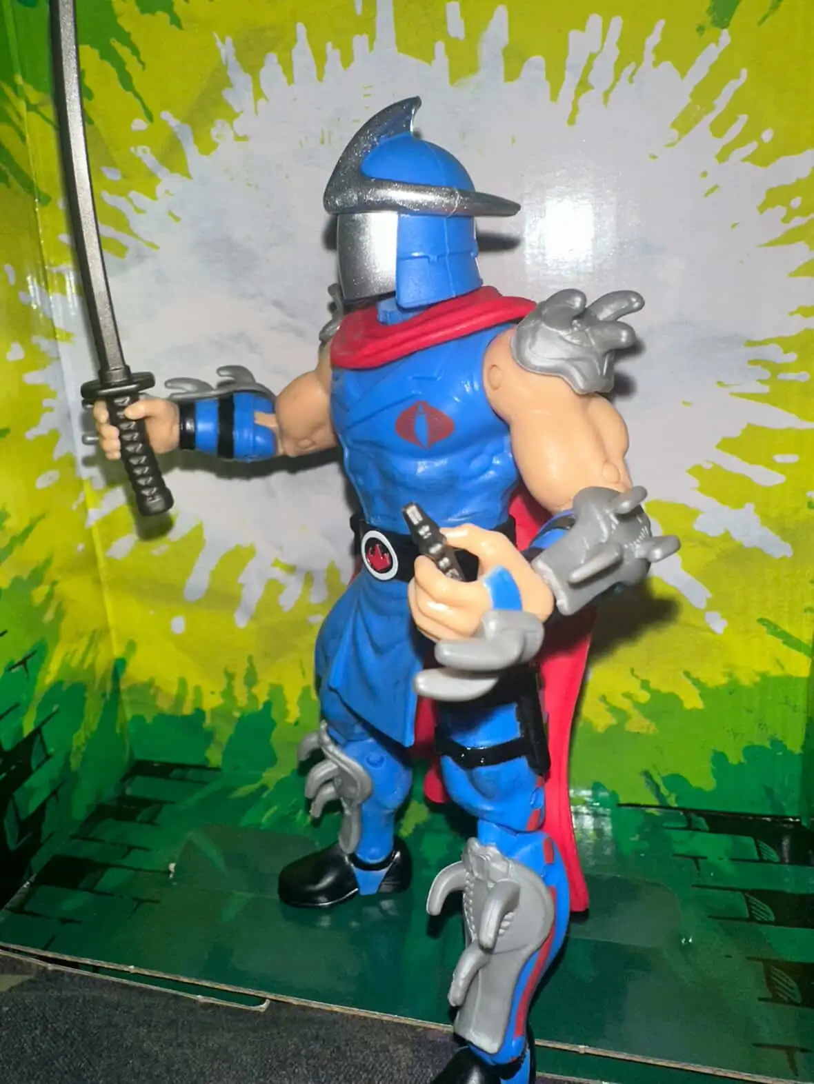 Cobra Commander Shredder TMNT X GI Joe Wave 1 In Hand 2