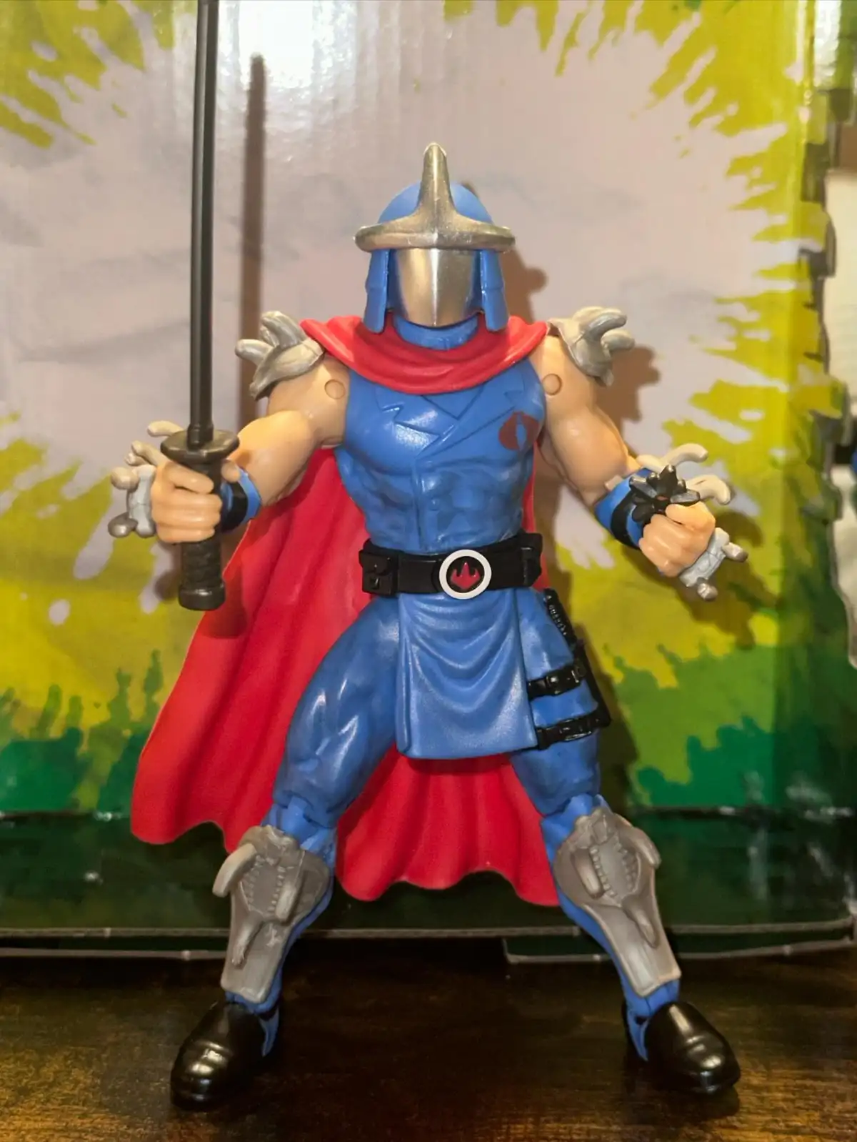 Cobra Commander Shredder TMNT X GI Joe Wave 1 In Hand 4