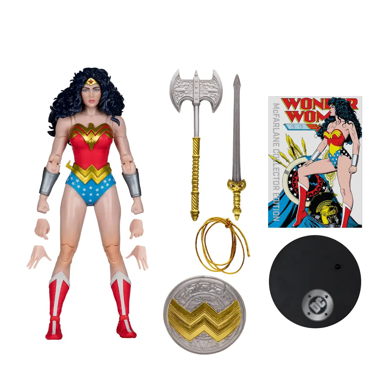 DC 7in McFarlane Collector Edition Action Figure Wonder Woman 01