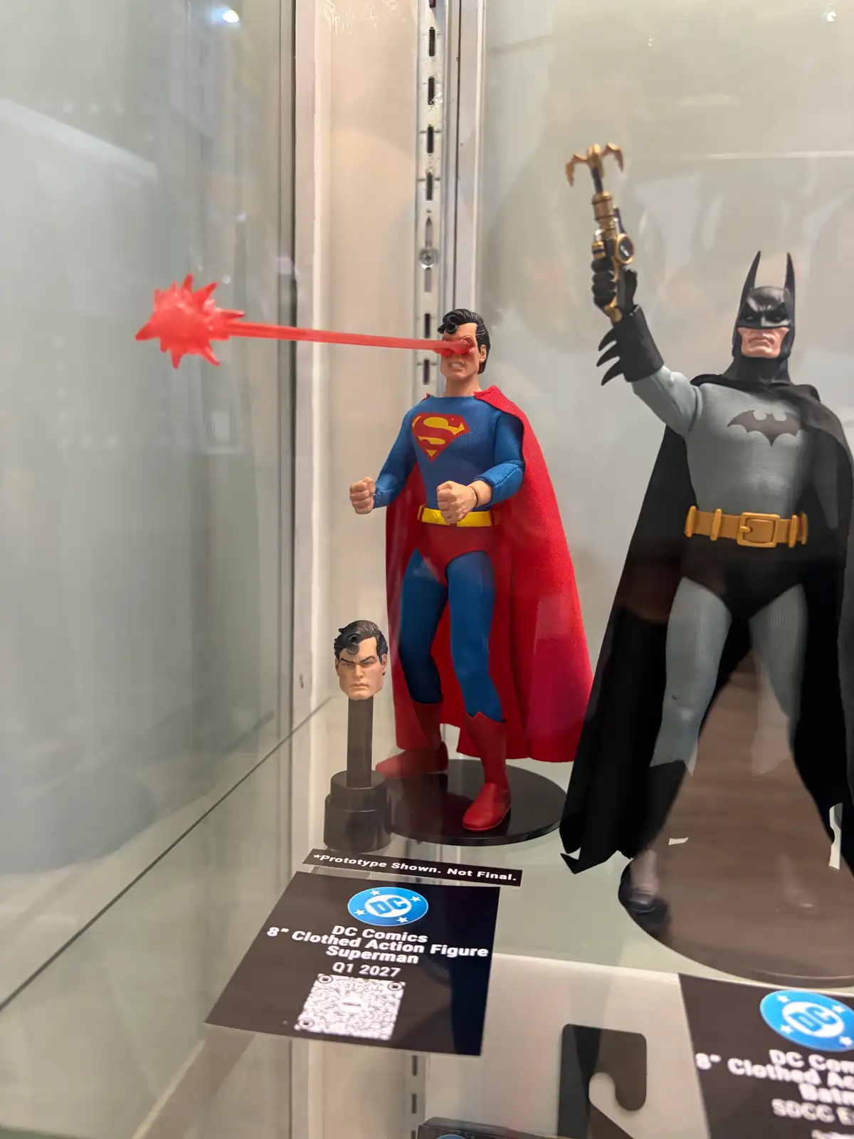 DC 8 inch Clothed Superheroes NECA SDCC 2026 Booth Images 7