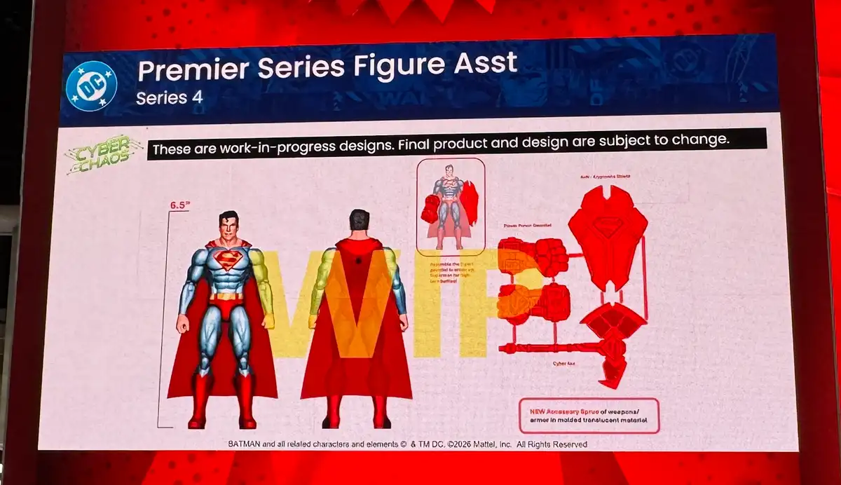 DC Mattel SDCC 2026 Panel Reveals and Info 36