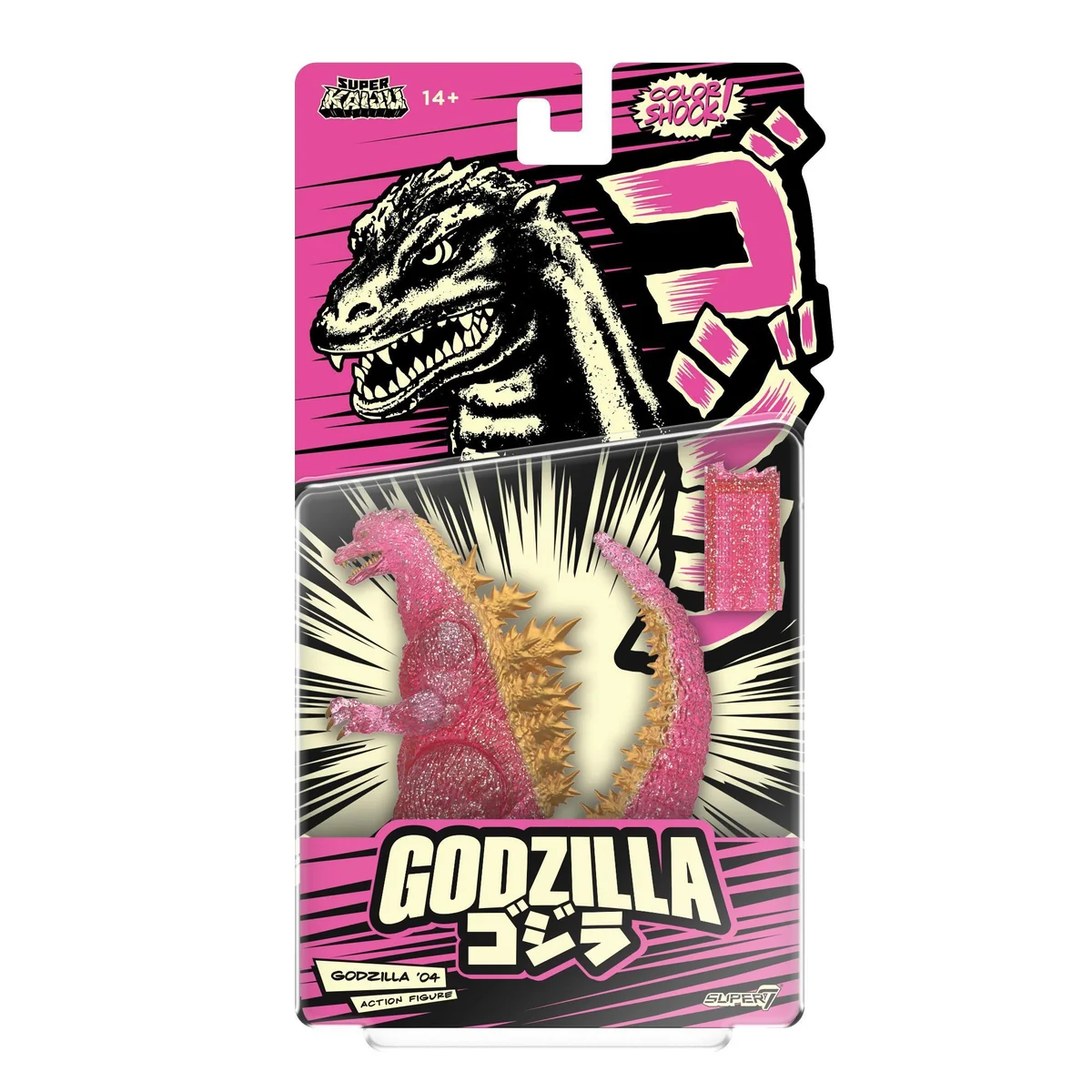 DE Toho Godzilla2004 GlitterPinkColorShock package1