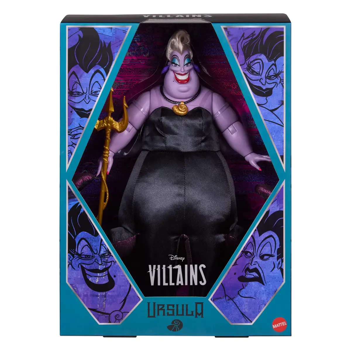 Disney Collector Ursula Collectible Villains Fashion Doll in Signature Look with 1 Accessory 06
