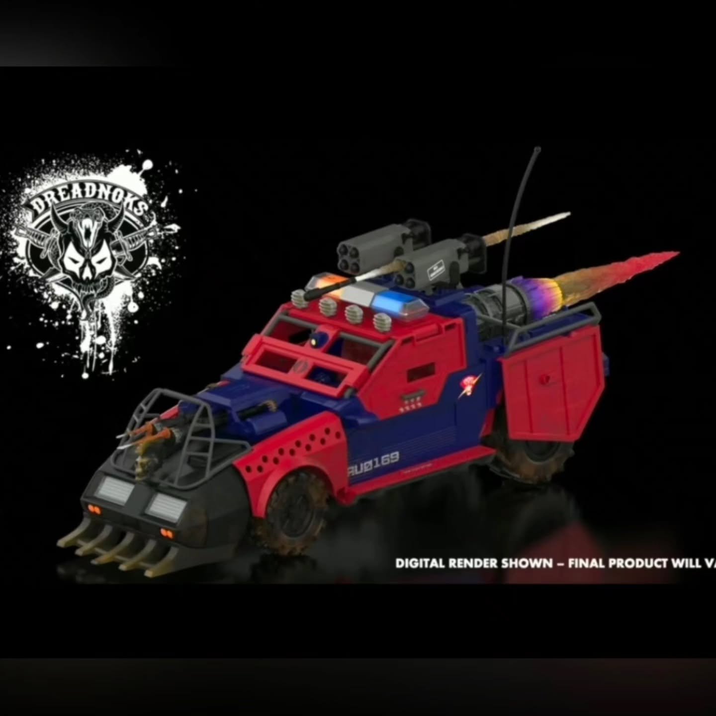 Dreadnok Thunder Machine GI Joe Classified Series Digital Render Reveal