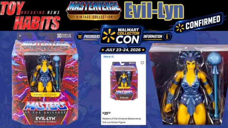 Evil-Lyn Masterverse Vintage Collection Figure Confirmed for Walmart Collector Con July 2026
