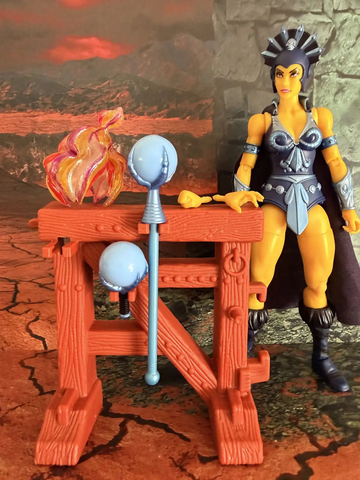 Evil Lyn Masterverse Vintage Collection In Hand 3