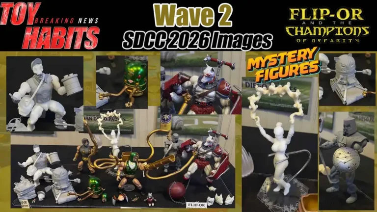 Flip-Or and the Champions of Nefarity Wave 2 + Mystery Figures Spotted at SDCC 2026
