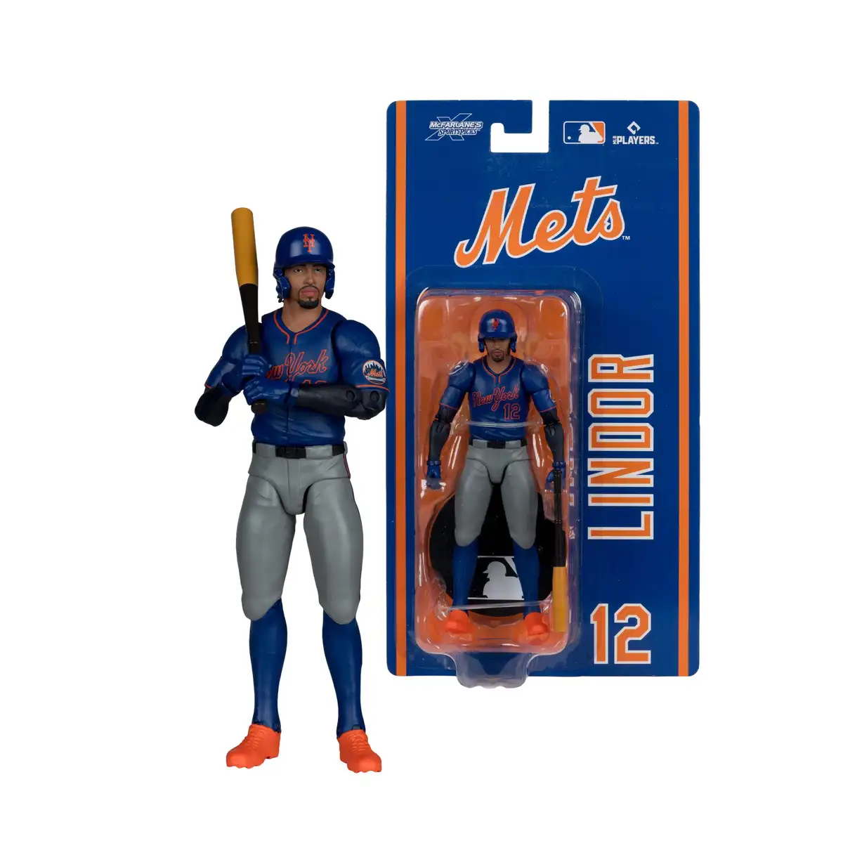 Francisco Lindor (MLB New York Mets) 6 Action Figure McFarlane's SportsPicks 01