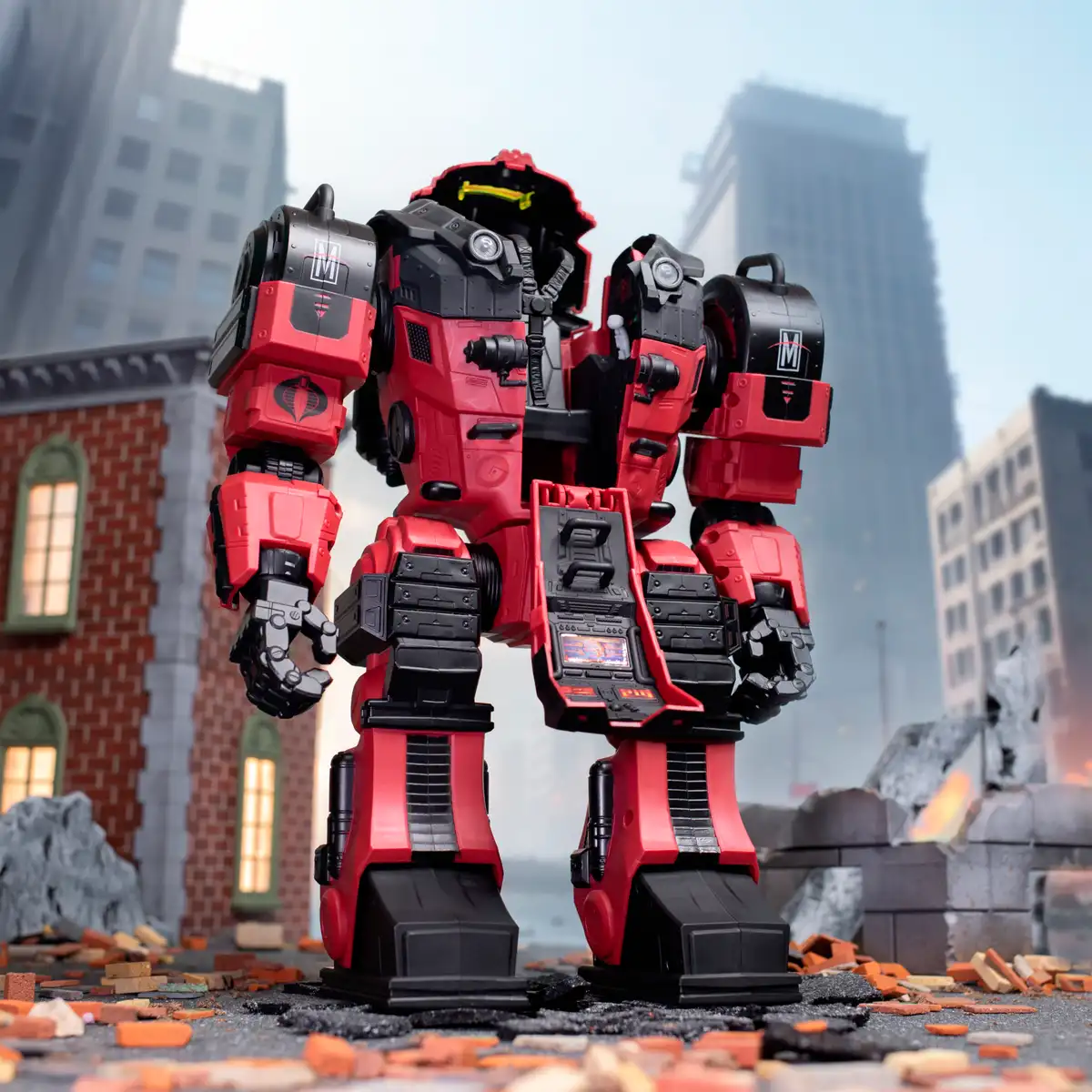 G.I. JOE CLASSIFIED SERIES #219, MARS (MILITARY ARMAMENTS RESEARCH SYNDICATE) S.N.A.K.E. (SYSTEM NEUTRALIZER ARMED KLOAKING EQUI (4)