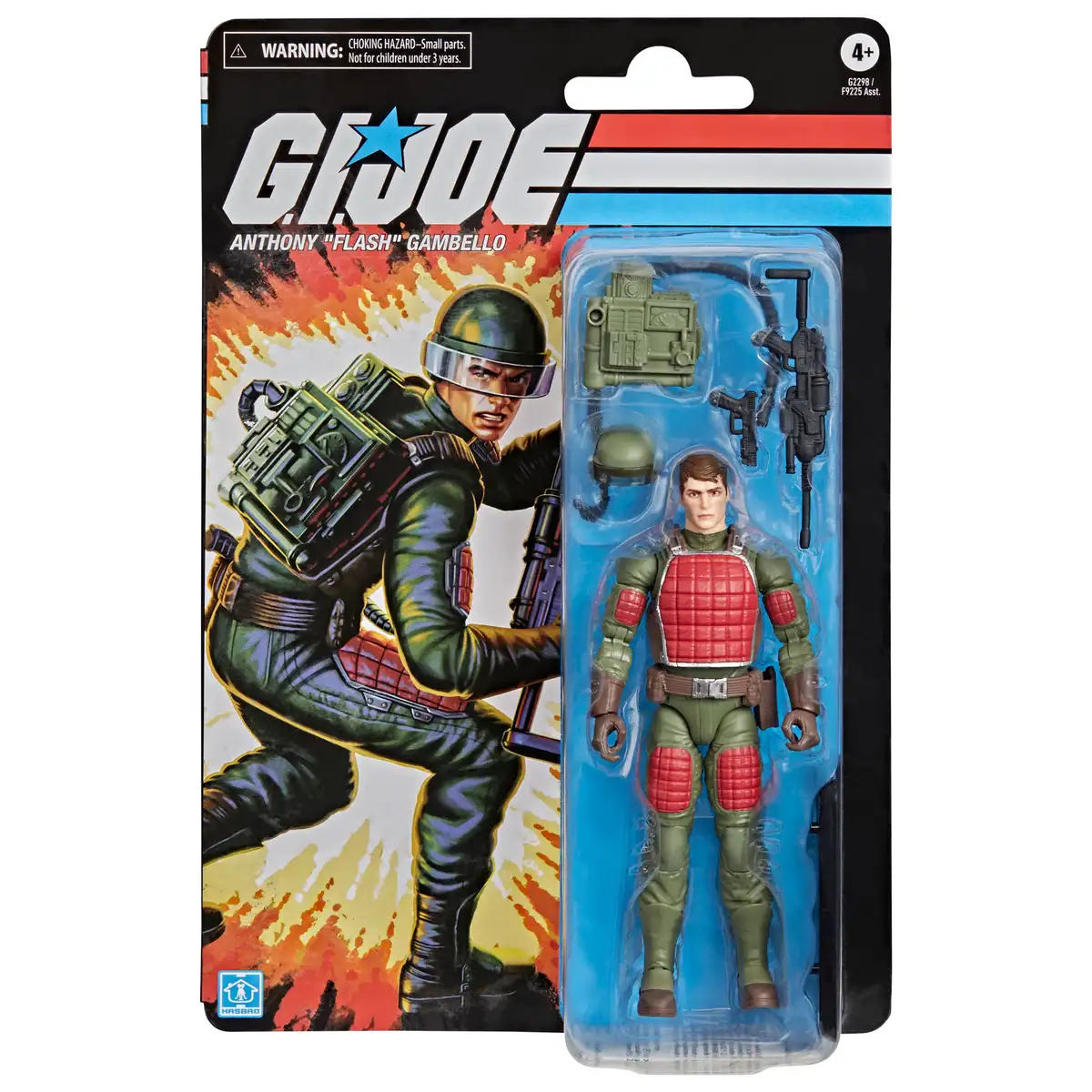 G.I. JOE CLASSIFIED SERIES RETRO CARDBACK ANTHONY FLASH GAMBELLO (11)